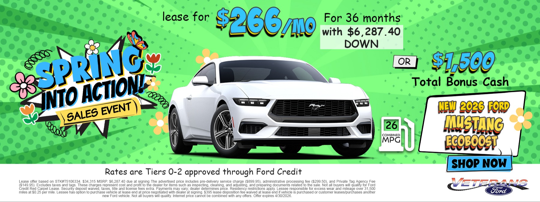 2026 Ford Mustang Ecoboost